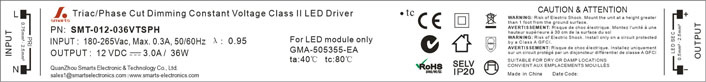 Class 2 LED Drivers Power Supply 