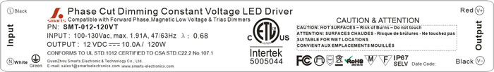 led power supply ip67 12 volt