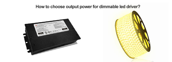 dimmable LED power supplies