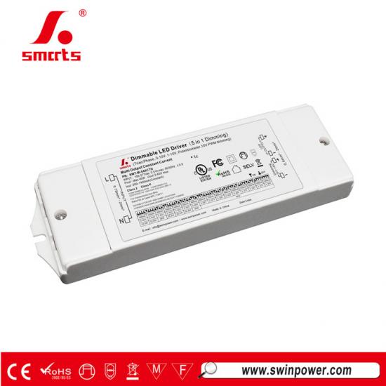 40w Multi-Output Current triac+0-10v 2 in 1 dimmable led driver
