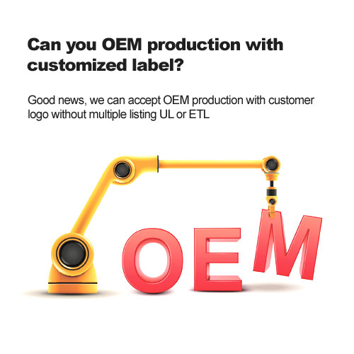 هل تستطيع OEM إنتاج مع تخصيص تسمية؟ 