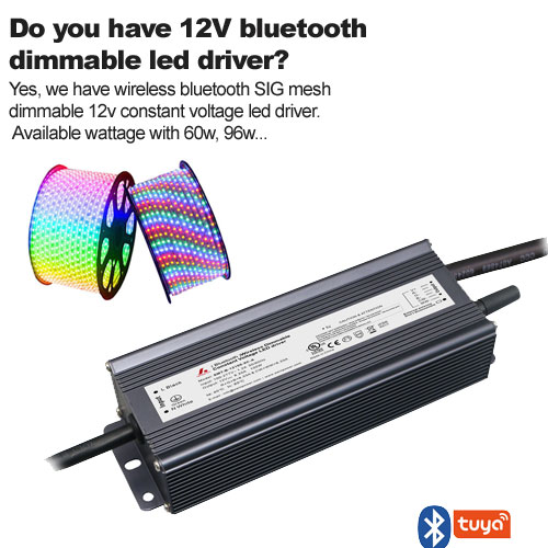 هل لديك سائق الصمام 12V بلوتوث عكس الضوء؟