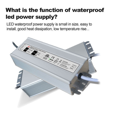 ما هي وظيفة إمدادات الطاقة بقيادة للماء؟
        