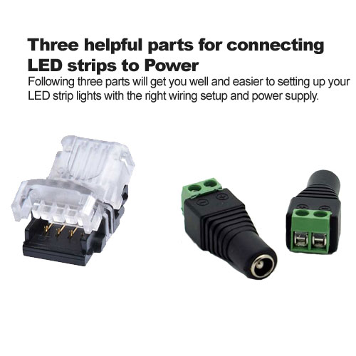 ثلاثة أجزاء مفيدة لتوصيل شرائح LED بالطاقة