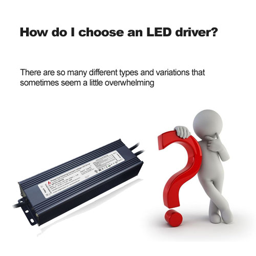كيف أختار برنامج تشغيل LED؟
