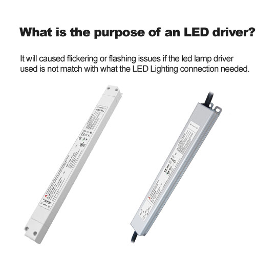 ما هو الغرض من LED سائق ؟ 
